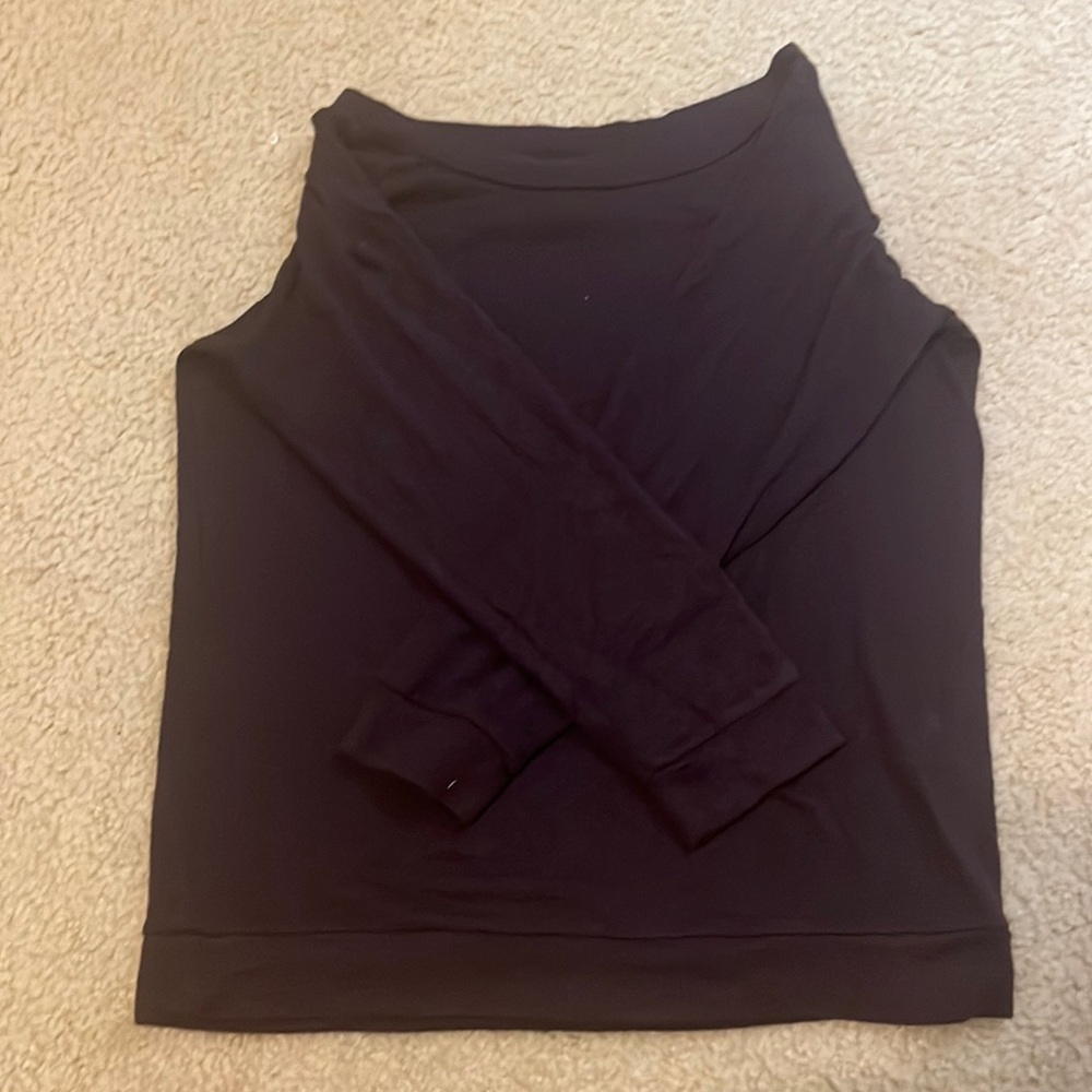 Purple soft long sleeve